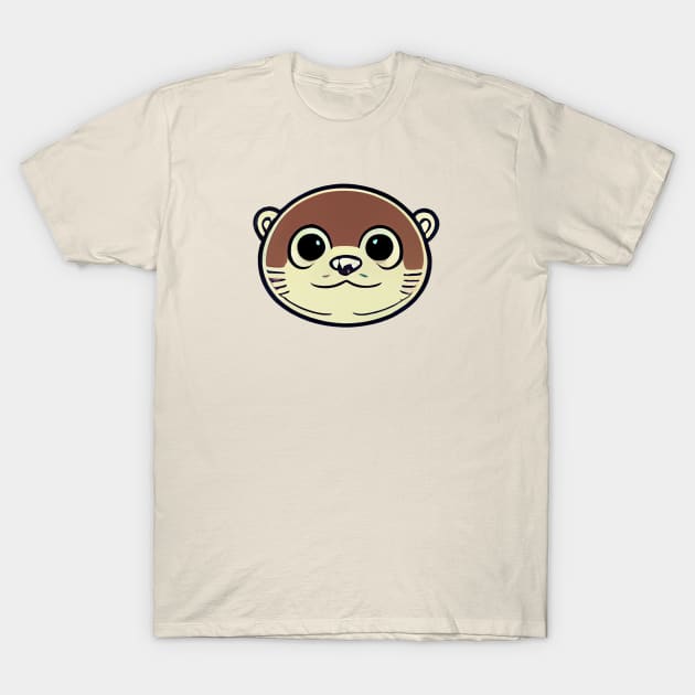 Vintage otter head T-Shirt by etherElric